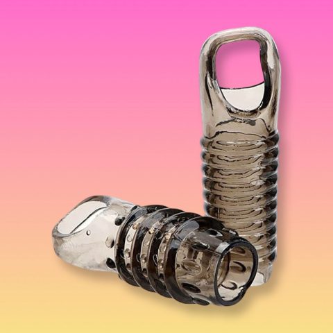 Bộ 2 bao đôn dên thân dương vật bi gân nổi