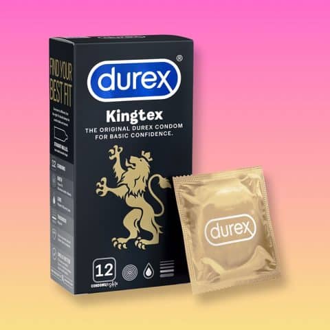 Bao cao su Durex Kingtex size nhỏ ôm sát