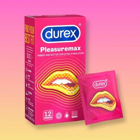 Bao cao su Durex Pleasuremax gai li ti và size lớn