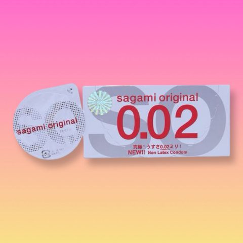 Bao cao su Sagami Original 0.02 siêu mỏng, bán chạy nhất tgiới - Hộp 2c