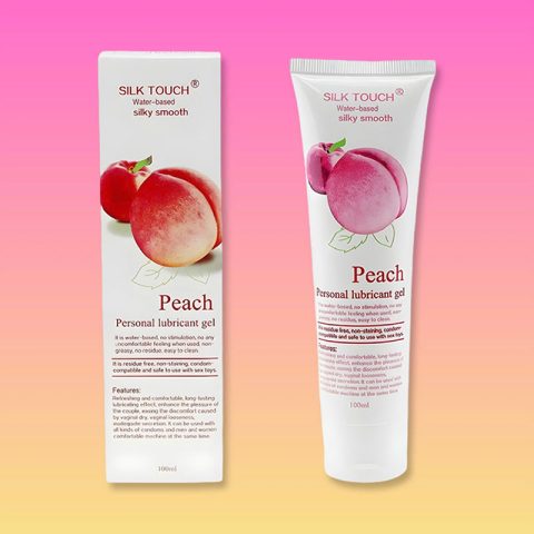 Gel bôi trơn hương đào Silk Touch Peach 100ml