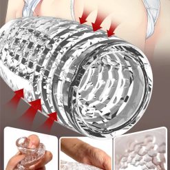 Âm đạo giả trong suốt 2 đầu MizzZee nhiều gai mềm - Ảnh 4