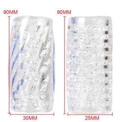 Âm đạo giả trong suốt 2 đầu MizzZee nhiều gai mềm - Ảnh 8