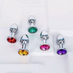 Anal plug inox nhét hậu môn - Size nhỏ