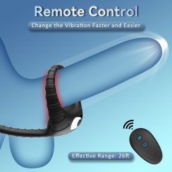 Anal plug massage hậu môn kết hợp vòng khóa dương vật - Ảnh 4