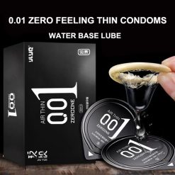 Bao cao su siêu mỏng OLO 001 đen
