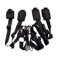Bộ dây trói tay chân ở giường chơi BDSM - Ảnh 3