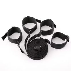 Bộ dây trói tay chân ở giường chơi BDSM - Ảnh 4