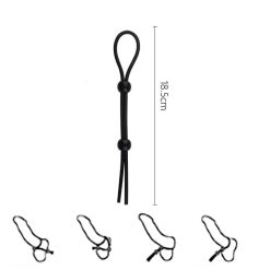 Cockring dây thắt nhựa dẻo - Ảnh 2