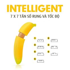 Dương vật giả nguỵ trang hình trái chuối Moylan rung 7 chế độ - Ảnh 2