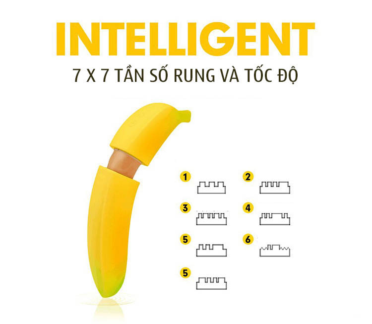 Dương vật giả nguỵ trang hình trái chuối Moylan rung 7 chế độ - Ảnh 2