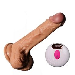 Dương vật giả rung ngoáy sưởi ấm Yeain Real Dildo 8 Inch, có dktx - Ảnh 2