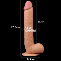 Dương vật giả to dài khủng Lovetoy Legendary King Sized Realistic 10" - Ảnh 4