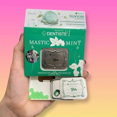 Kẹo bạc hà thơm miệng Love Mint hộp 20v (Mẫu mới Mastic Dentise)