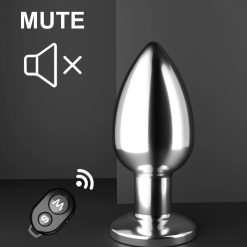 Phích cắm hậu môn inox rung 10 chế độ, điều khiển từ xa - Ảnh 9