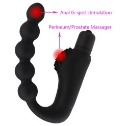 Plug dạng hạt rung massage hậu môn 10 tần số - Ảnh 3