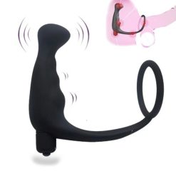 Plug hậu môn rung 10 chế độ, có quai đeo - Ảnh 2