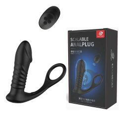 Scalable anal plug rung thụt kích thích tuyến tuyền liệt - Ảnh 2
