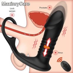 Scalable anal plug rung thụt kích thích tuyến tuyền liệt