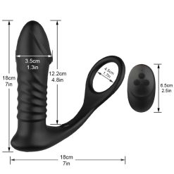 Scalable anal plug rung thụt kích thích tuyến tuyền liệt - Ảnh 4