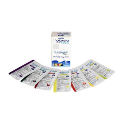 Siro cường dương Kamagra Oral Jelly 100mg vị trái cây - Hộp 7 gói