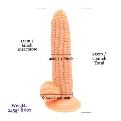 Dương vật giả dính tường Corn hình trái bắp - Ảnh 2