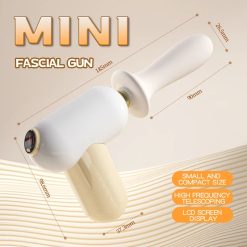 Dương vật súng máy cầm tay Mini Fascial 8 chế độ rung giật - Ảnh 3