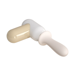 Dương vật súng máy cầm tay Mini Fascial 8 chế độ rung giật - Ảnh 5