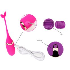Trứng rung không dây Cá Heo điều khiển từ xa 10 chế độ - Ảnh 3