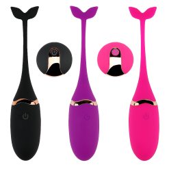 Trứng rung không dây Cá Heo điều khiển từ xa 10 chế độ - Ảnh 5