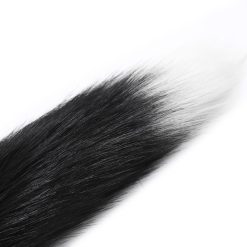 Đuôi cáo SM cosplay đen phối trắng - Ảnh 4