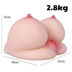 Âm đạo giả cỡ lớn có vú và hậu môn Jiuai Youth 2,8kg - Ảnh 4