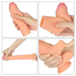 Bao cao su đôn dên Lovetoy Nature Extender 1 inch - Ảnh 3