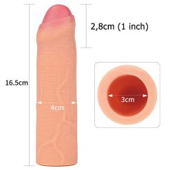 Bao cao su đôn dên Lovetoy Nature Extender 1 inch - Ảnh 4