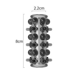 Bao đôn dên khúc giữa bi gai Meleon Fengming (vỏ tím) - Ảnh 2