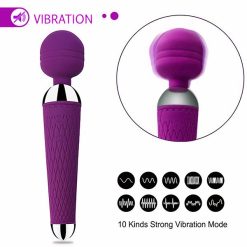 Chày massage cầm tay nhỏ gọn rung 10 chế độ mạnh mẽ - Ảnh 2