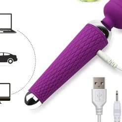 Chày massage cầm tay nhỏ gọn rung 10 chế độ mạnh mẽ - Ảnh 4