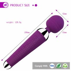 Chày massage cầm tay nhỏ gọn rung 10 chế độ mạnh mẽ - Ảnh 6