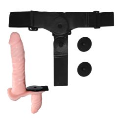 Dương vật giả có dây đeo 2 đầu Ultra Double Head có rung (Size nhỏ) - Ảnh 4