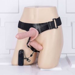 Dương vật giả có dây đeo 2 đầu Ultra Double Head có rung (Size nhỏ) - Ảnh 2