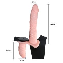 Dương vật giả có dây đeo 2 đầu Ultra Double Head có rung (Size nhỏ) - Ảnh 5