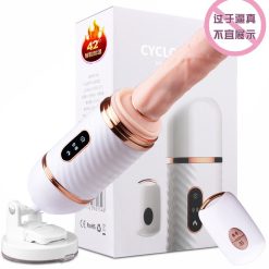 Dương vật giả Cyclone Fire rung thụt toả nhiệt, điều khiển từ xa - Ảnh 2