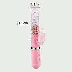 Dương vật giả rung xoay ngoáy Pink Rabbit 12 chế độ - Ảnh 6