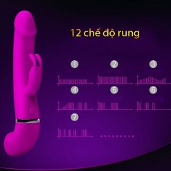Dương vật giả xuất tinh Pretty Love Henry 12 chế độ rung - Ảnh 3