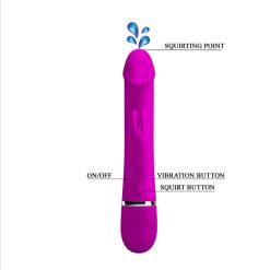Dương vật giả xuất tinh Pretty Love Henry 12 chế độ rung - Ảnh 5