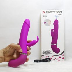 Dương vật giả xuất tinh Pretty Love Henry 12 chế độ rung - Ảnh 8