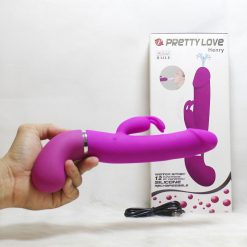 Dương vật giả xuất tinh Pretty Love Henry 12 chế độ rung - Ảnh 9