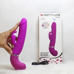 Dương vật giả xuất tinh Pretty Love Henry 12 chế độ rung - Ảnh 10