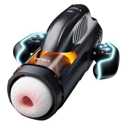 Leten Thrusting Male Bermuda bú mút thụt co bóp tự động như thật