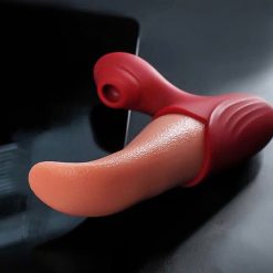 Lưỡi liếm 2 đầu bú mút  điểm g Tongue Mia nhiều chế độ - Ảnh 2